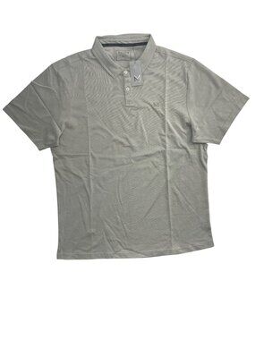Maven Essential Quick Dry Performance Polo Shirt Golf Athletic Gray Men's Sz XL